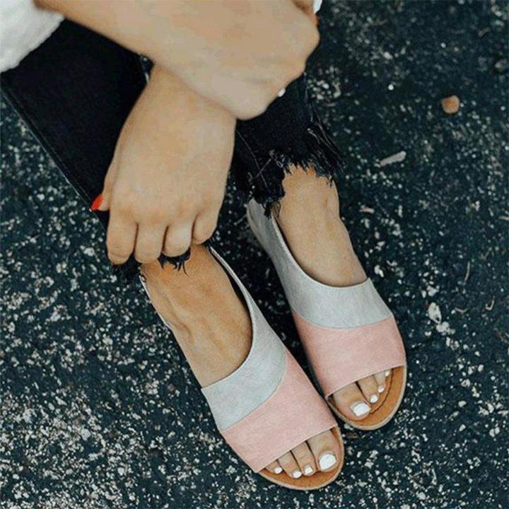 Jiemba | Summer Slip On Open Toe Orthopedic Sandals For Women