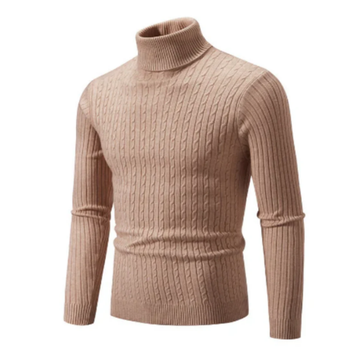 Basher | Winter Warm Fit Roll Turtle Neck Sweater For Men