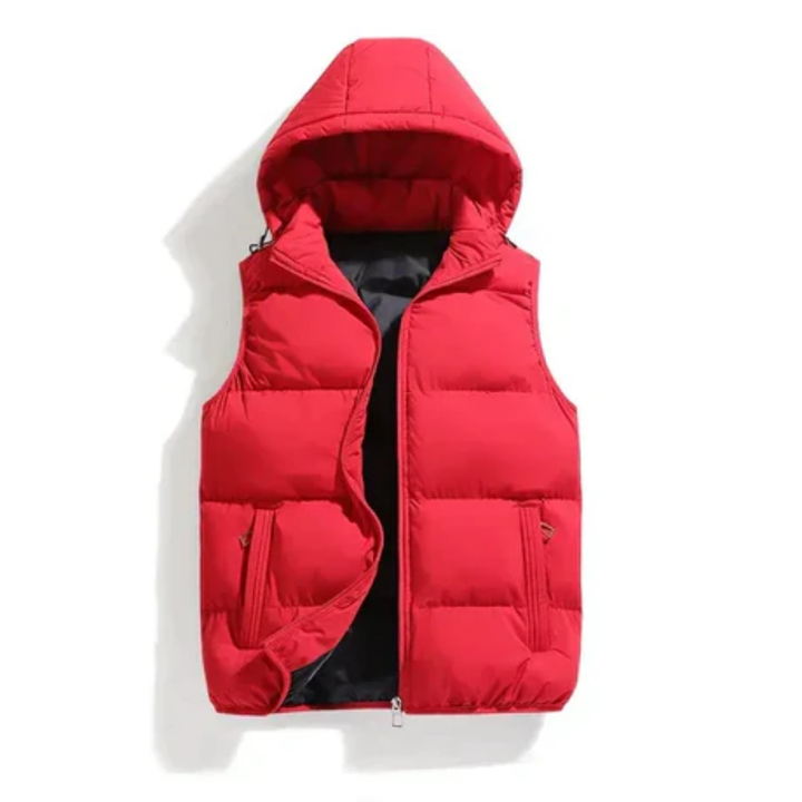 Moytoy | Winter Warm Thick Hooded Puffer Vest For Men