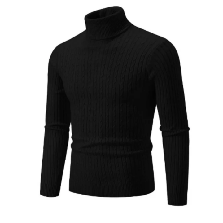 Basher | Winter Warm Fit Roll Turtle Neck Sweater For Men