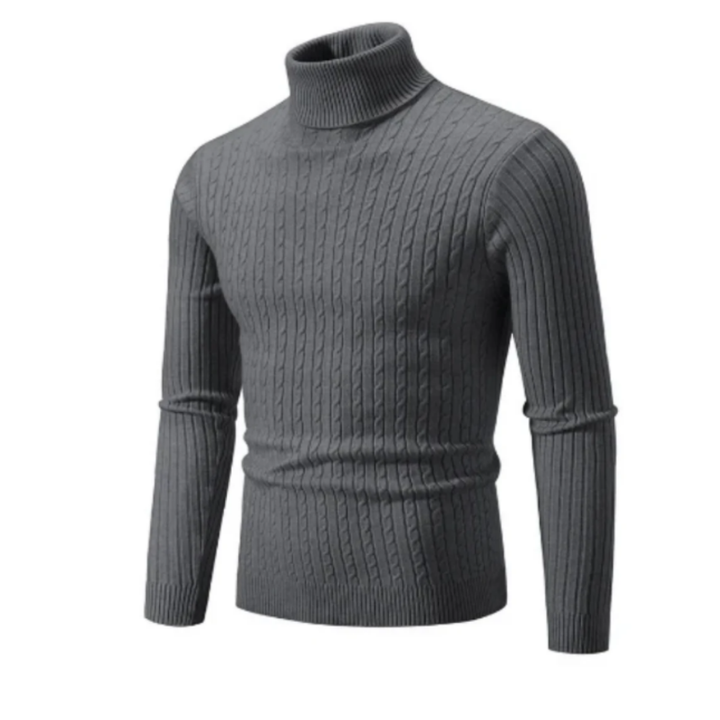 Basher | Winter Warm Fit Roll Turtle Neck Sweater For Men