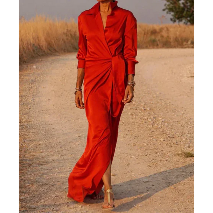 Faith | Formal Wrap Maxi Dress For Women