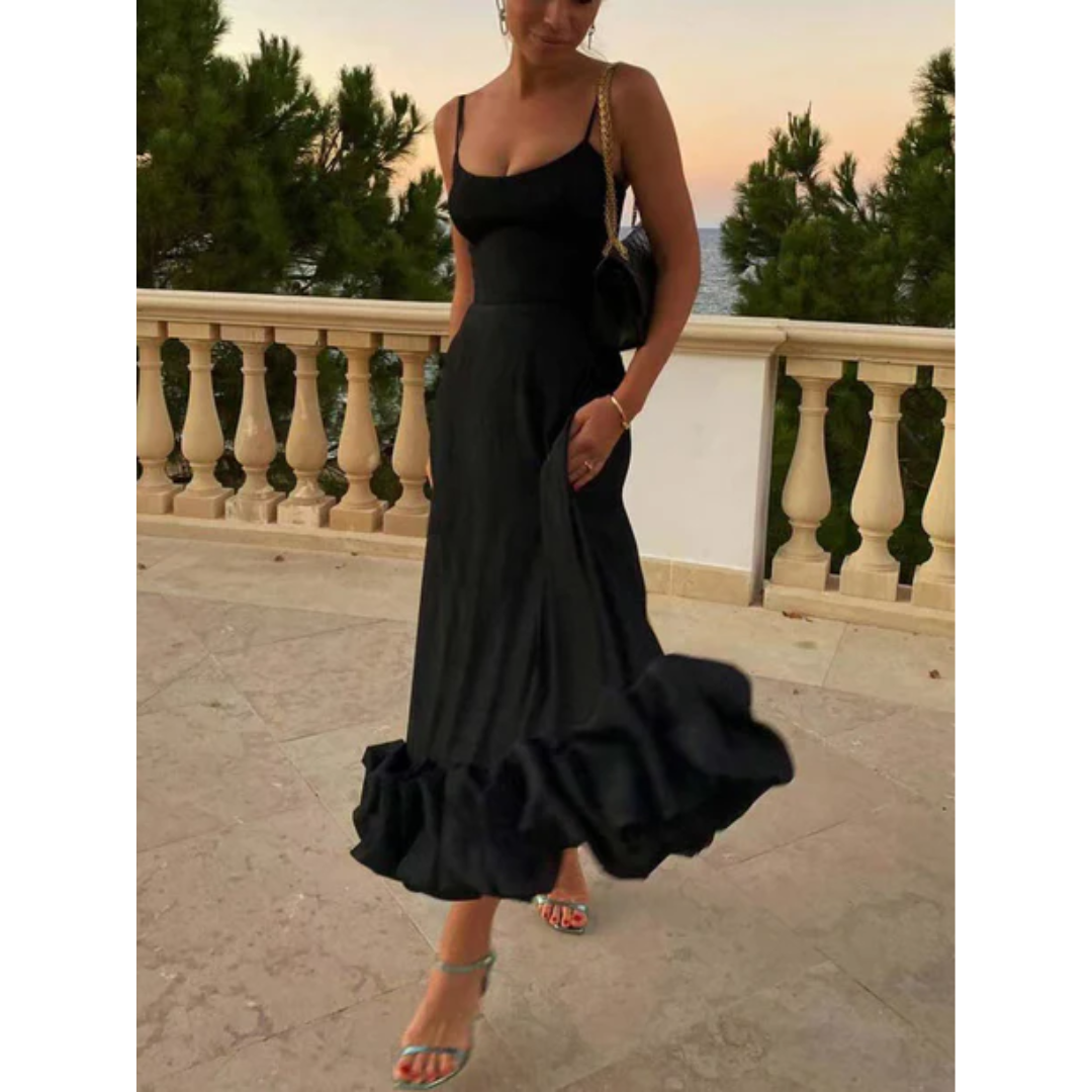 Emory | Elegant Wedding Guest Midi Dress for Women