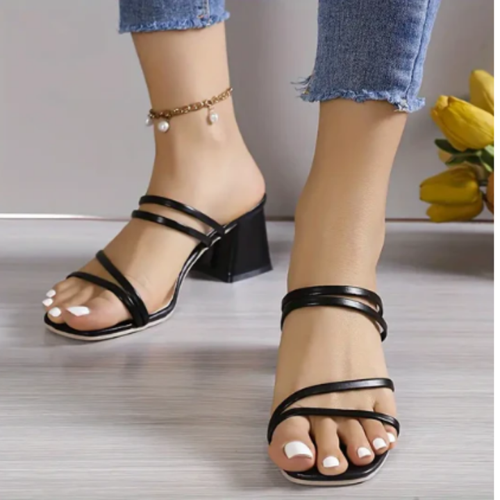 Dayva | Stylish Orthopedic Block Heels Sandals For Women