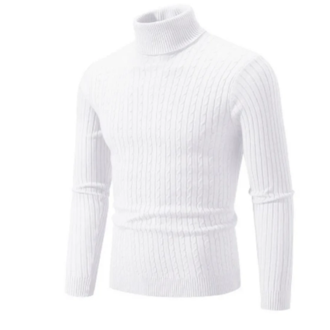 Basher | Winter Warm Fit Roll Turtle Neck Sweater For Men