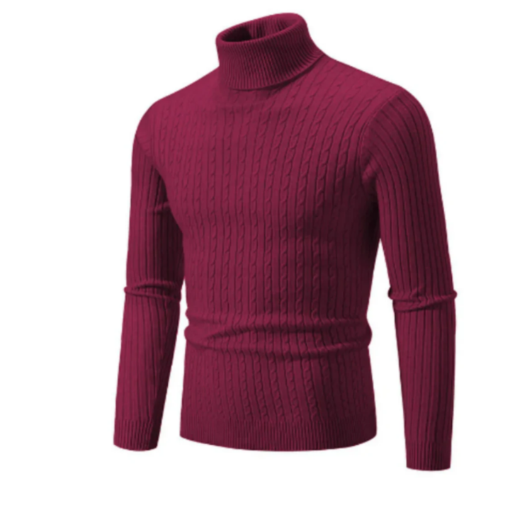 Basher | Winter Warm Fit Roll Turtle Neck Sweater For Men