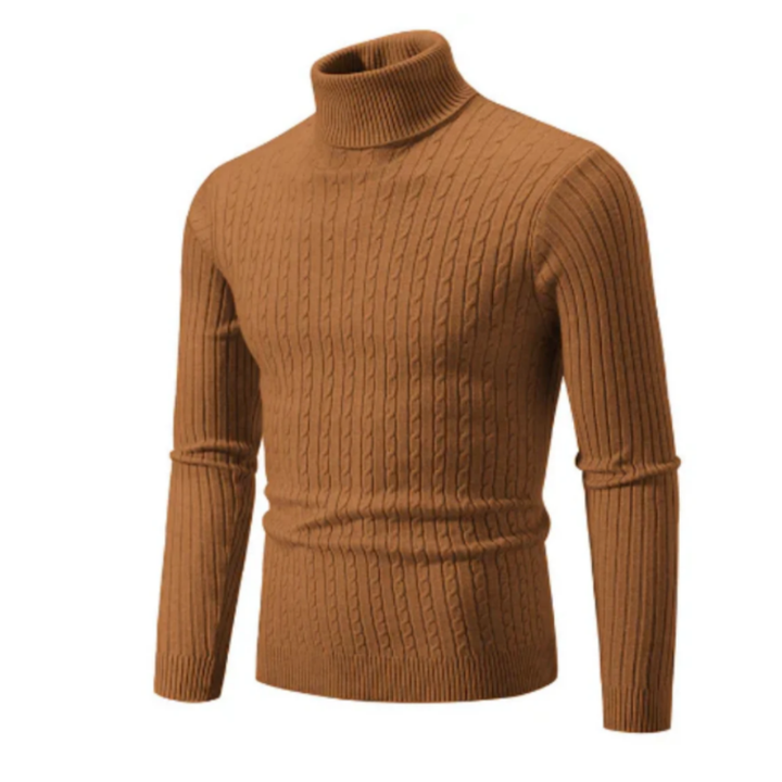 Basher | Winter Warm Fit Roll Turtle Neck Sweater For Men