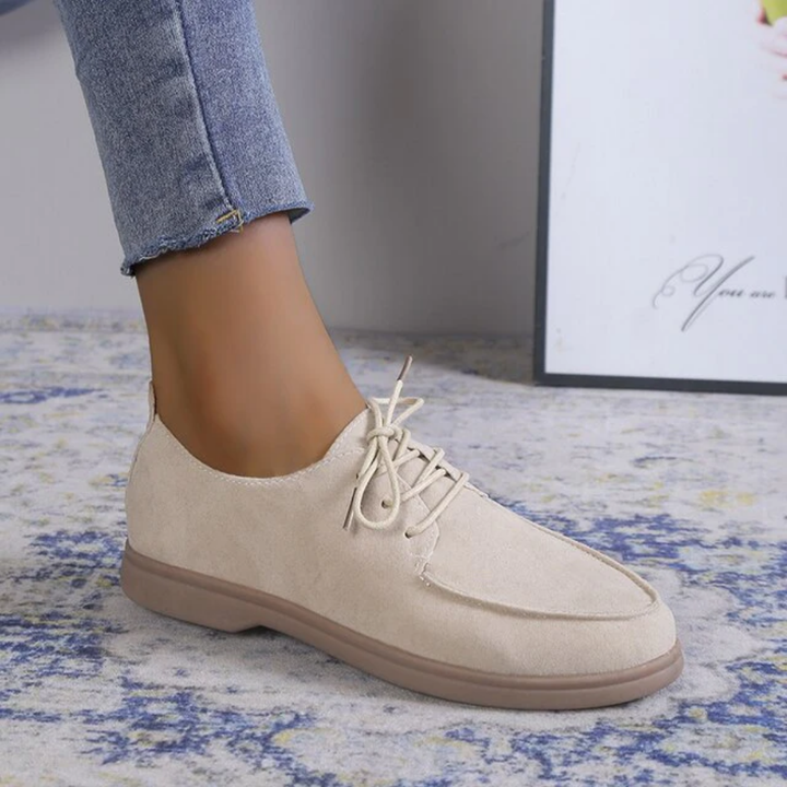 Gwynna | Casual Work Lace Up Orthopedic Loafers For Women