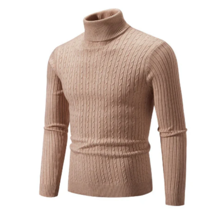 Basher | Winter Warm Fit Roll Turtle Neck Sweater For Men