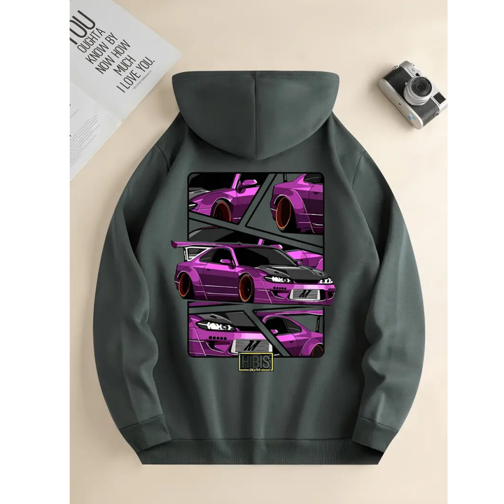 Jees | Stylish Warm Graphic Oversized Hoodie For Men