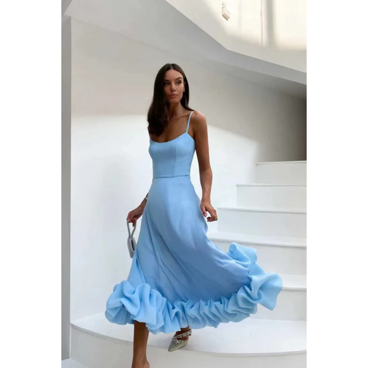 Emory | Elegant Wedding Guest Midi Dress for Women