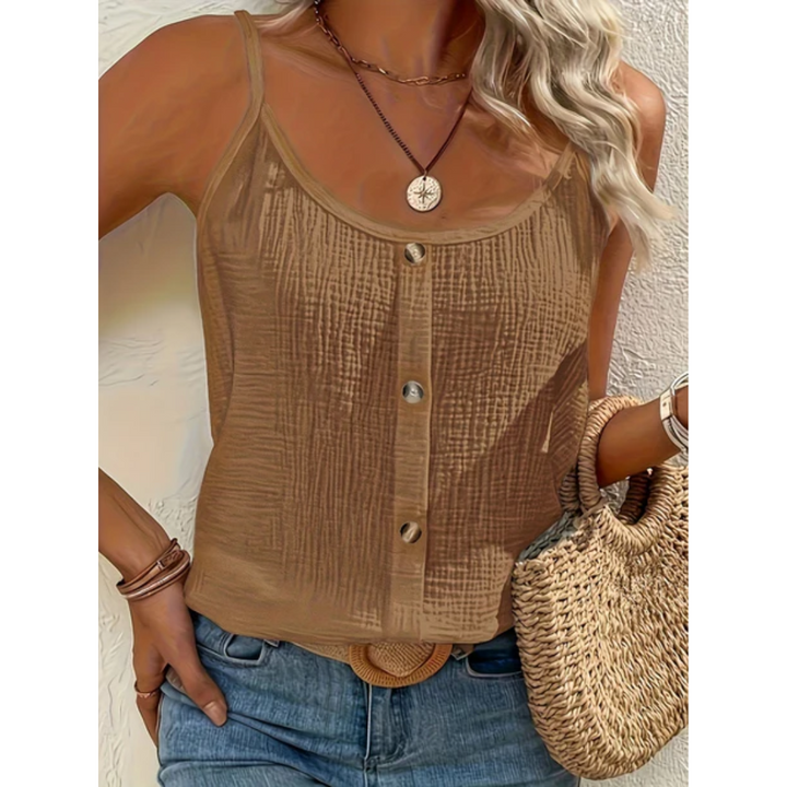 Fallon | Textured Summer Camisole Top For Women