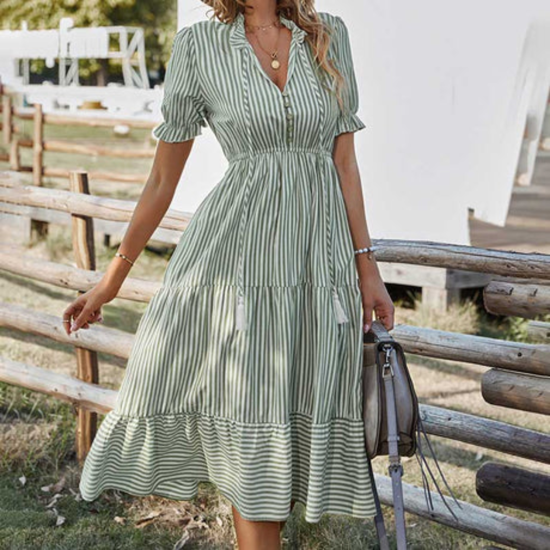 Gladys | Modest Summer Midi Dress For Women