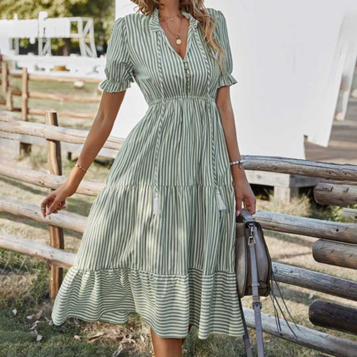 Gladys | Modest Summer Midi Dress For Women