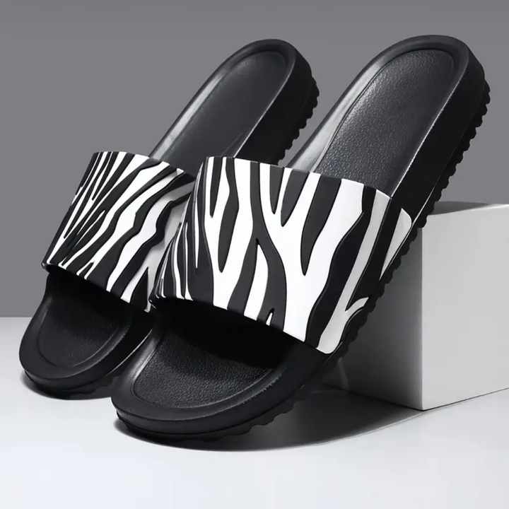 Boo | Summer Zebra Print Orthopedic Sandals For Women