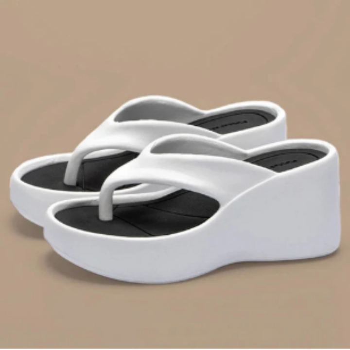 Jeh | Comfortable Clip Toe Platform Orthopedic Sandals For Women