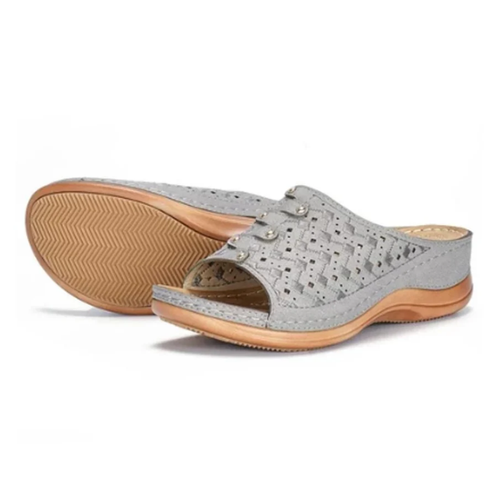 Eerika | Summer Textured Orthopedic Platform Sandal For Women