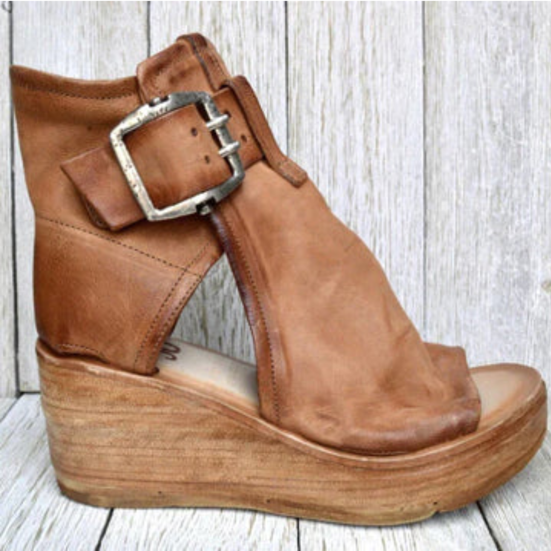 Gemma | Ankle High Wedge Heels For Women