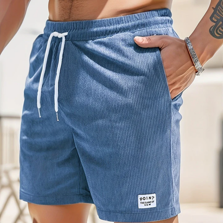 Maverick | Classic Summer Corduroy Shorts for Men