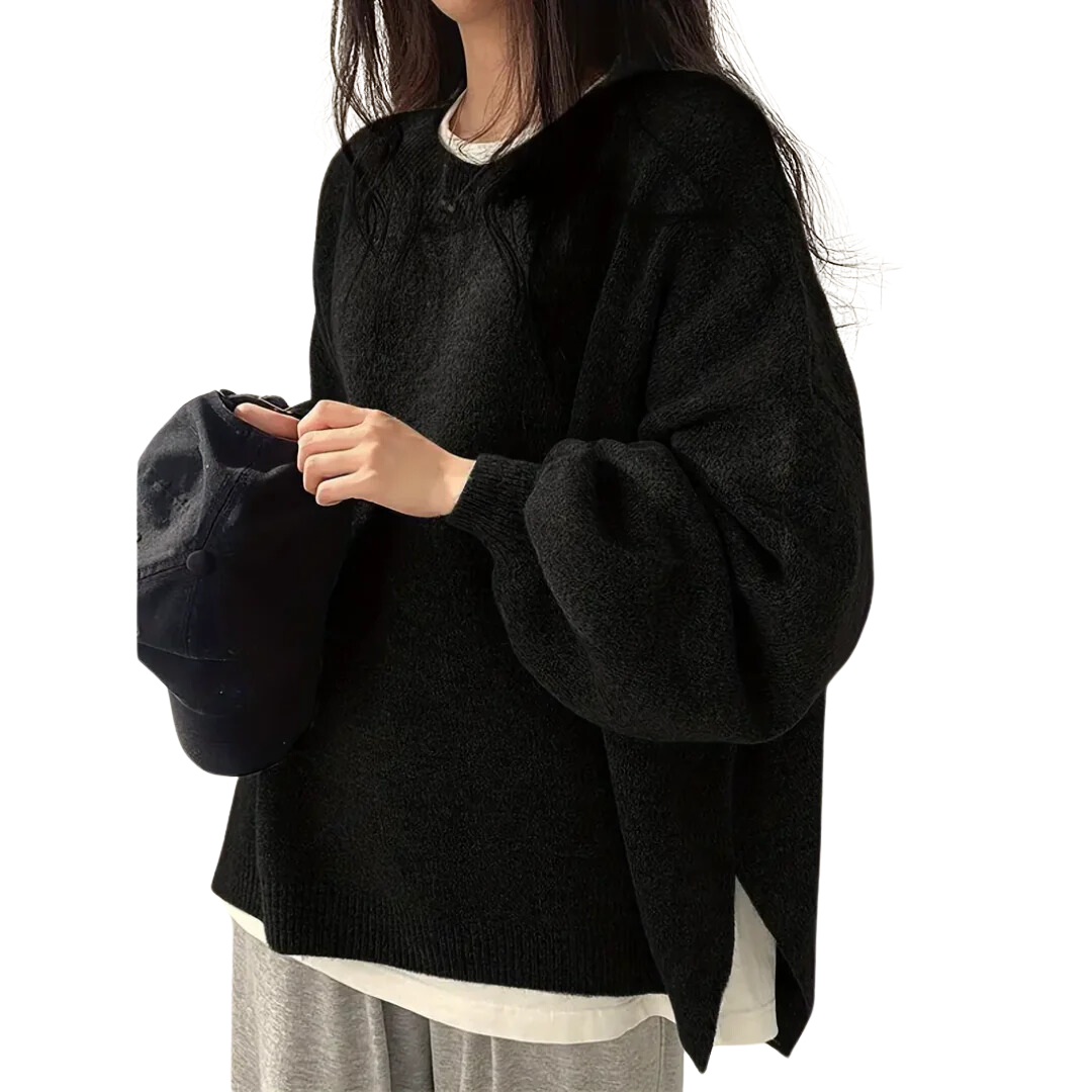 Elza | Winter Warm Oversized Knitted Sweater For Women