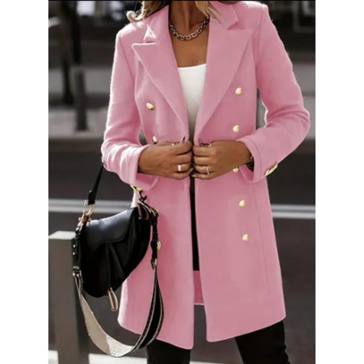 Venera | Casual Work Lapel Collar Coat For Women