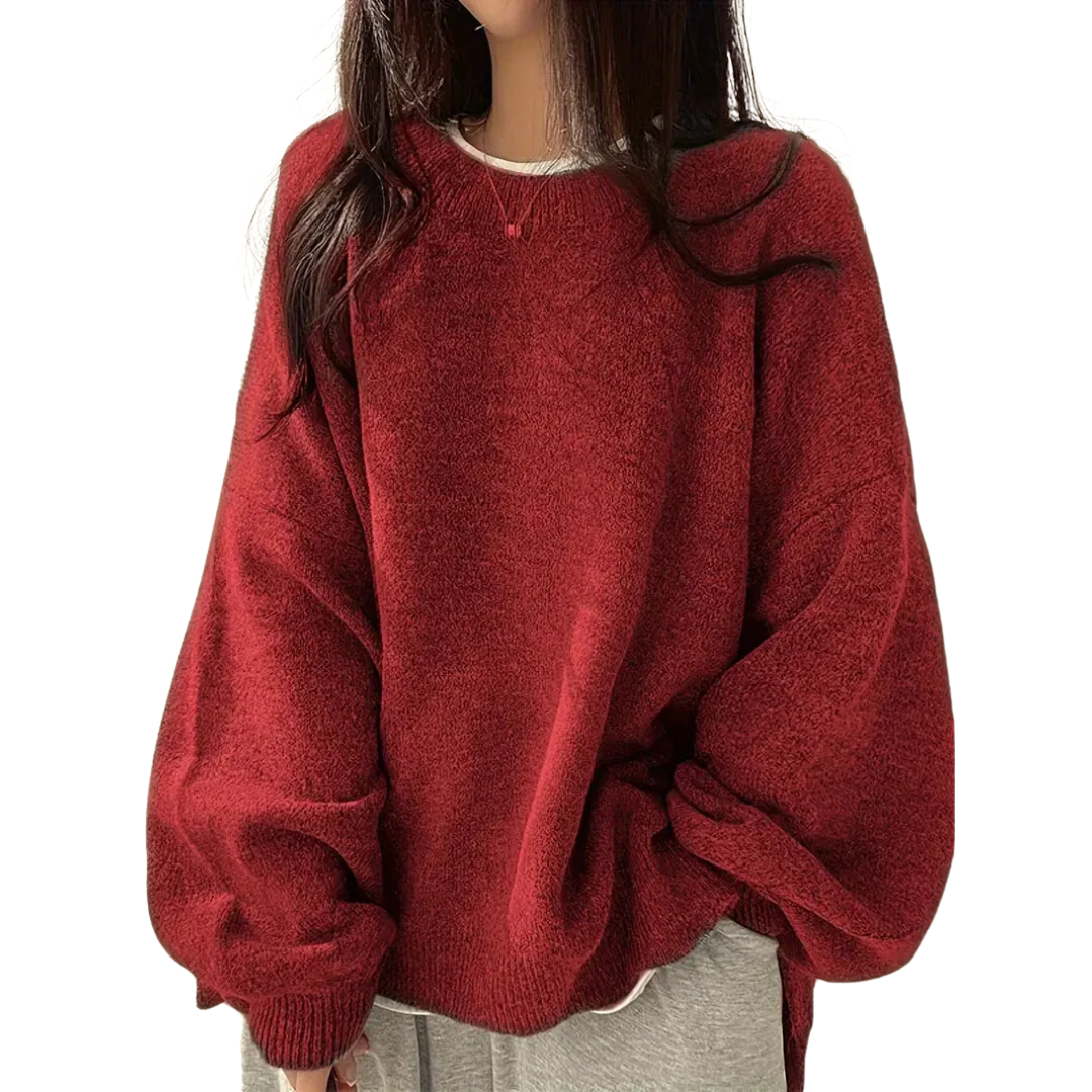 Elza | Winter Warm Oversized Knitted Sweater For Women