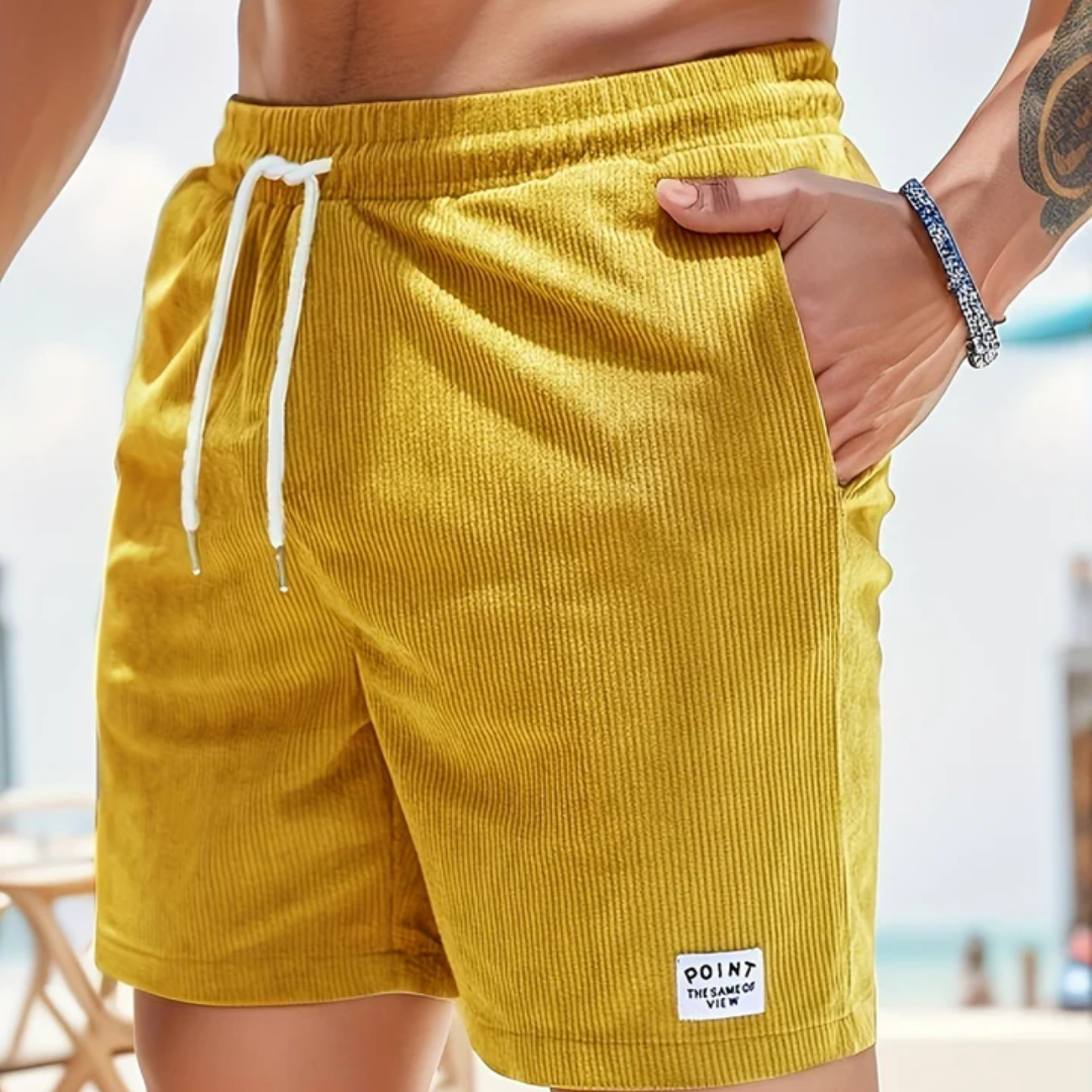 Maverick | Classic Summer Corduroy Shorts for Men