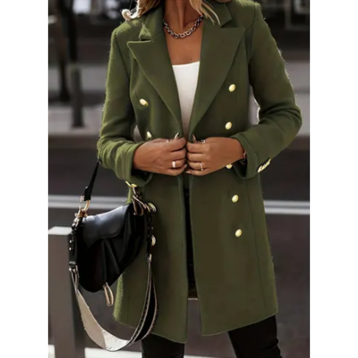 Venera | Casual Work Lapel Collar Coat For Women