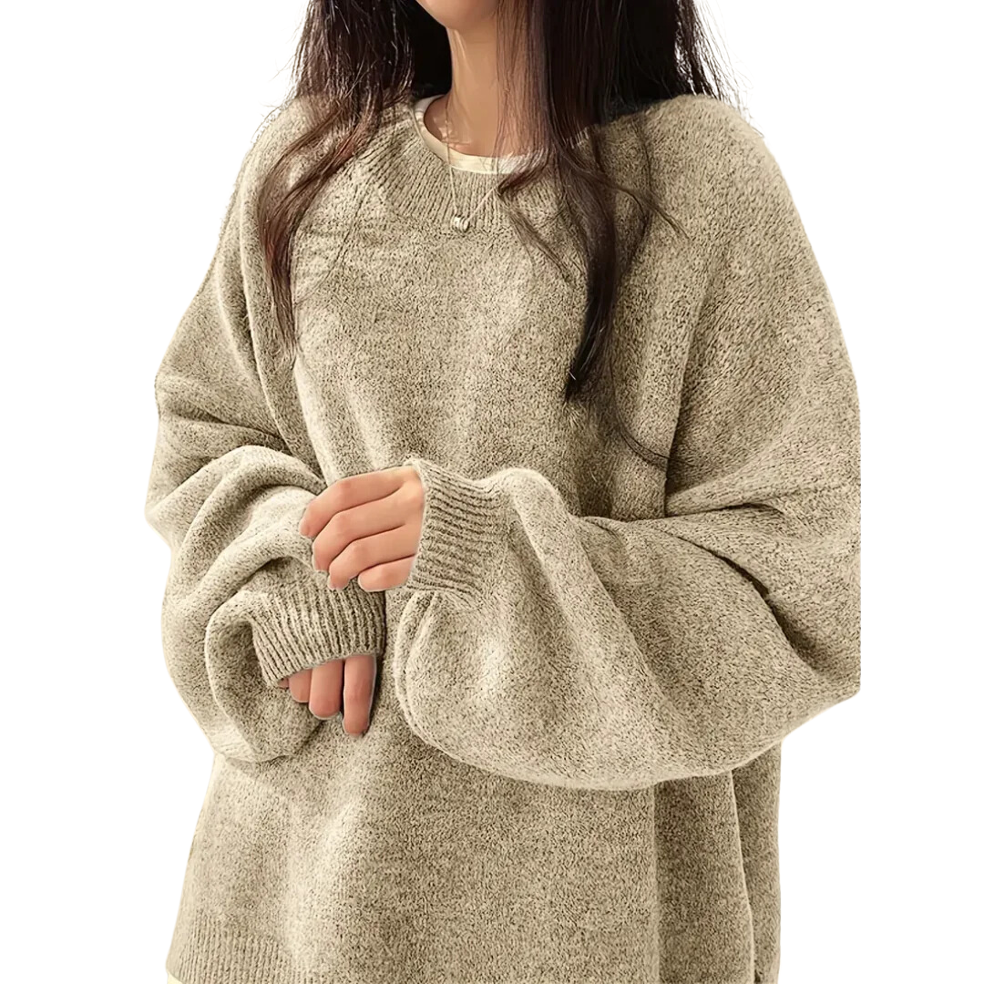 Elza | Winter Warm Oversized Knitted Sweater For Women