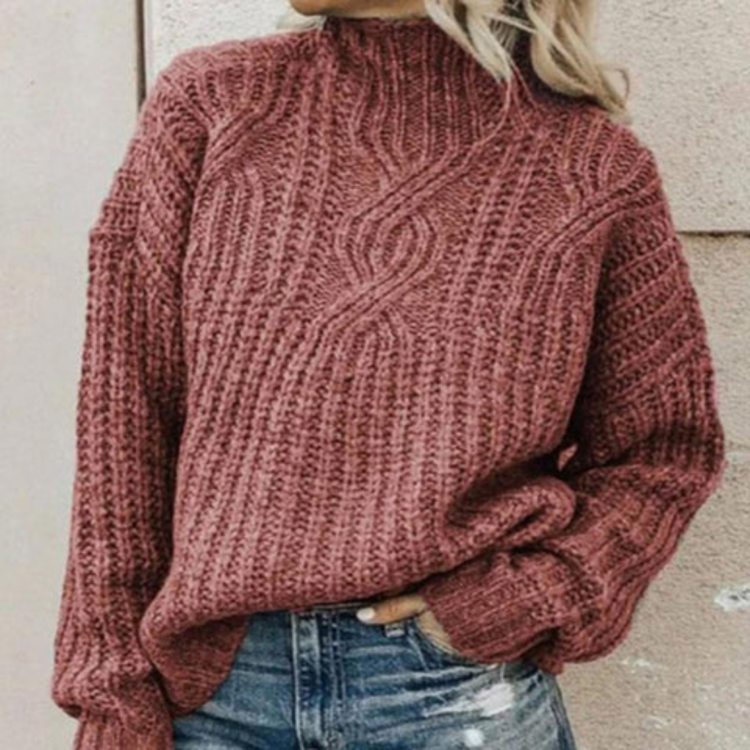 Sonaki | Knitted Turtleneck Sweater for Women