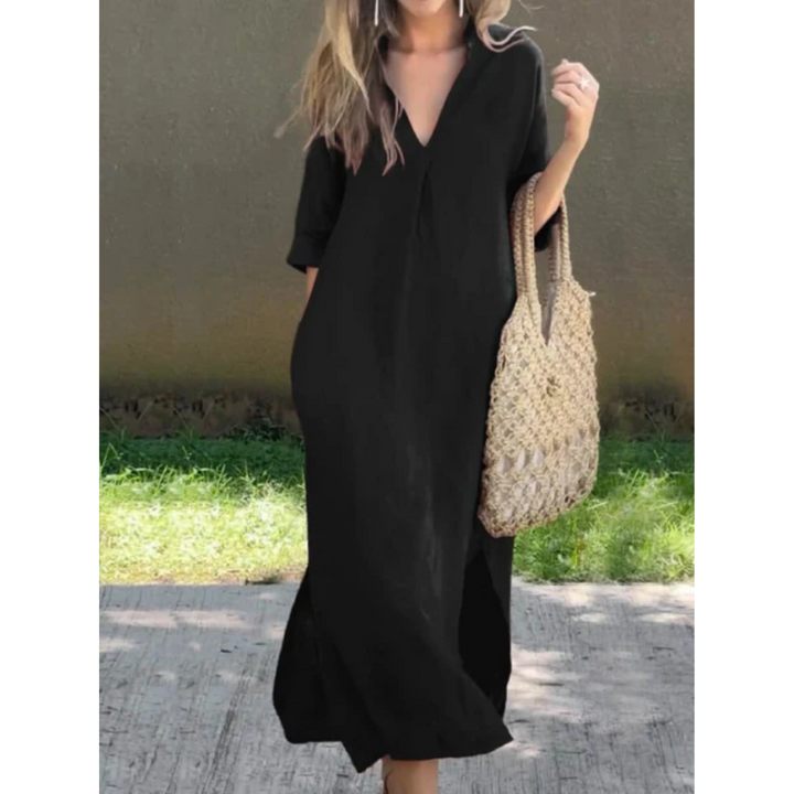 Berna | Comfortable Summer Midi Dress For Women