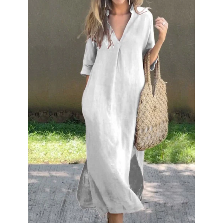 Berna | Comfortable Summer Midi Dress For Women