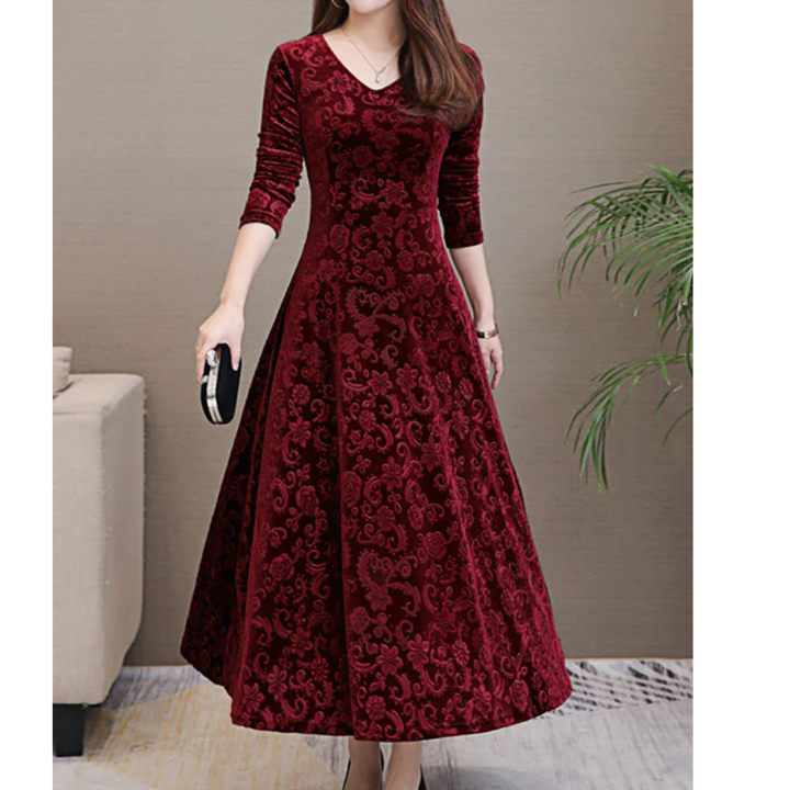 Liesel | Elegant Evening Midi Dress For Women