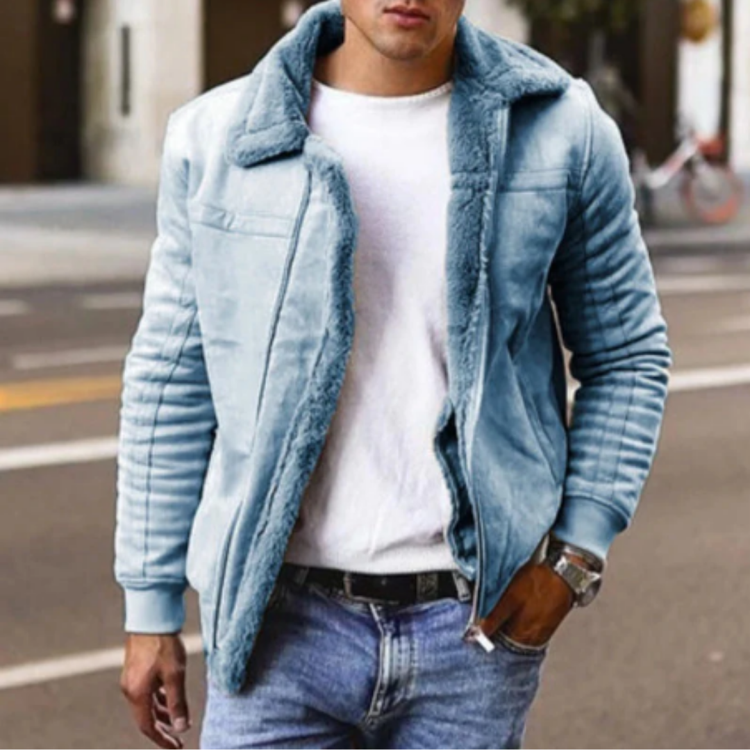 Wesleyan | Stylish Winter Warm Bomber Jacket For Men