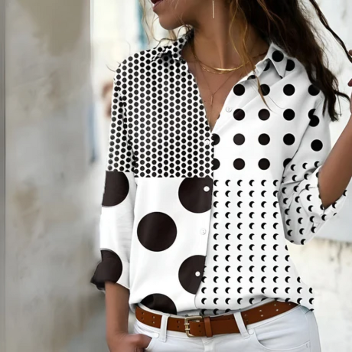 Esmeralda| Vintage Button Down Shirt For Women