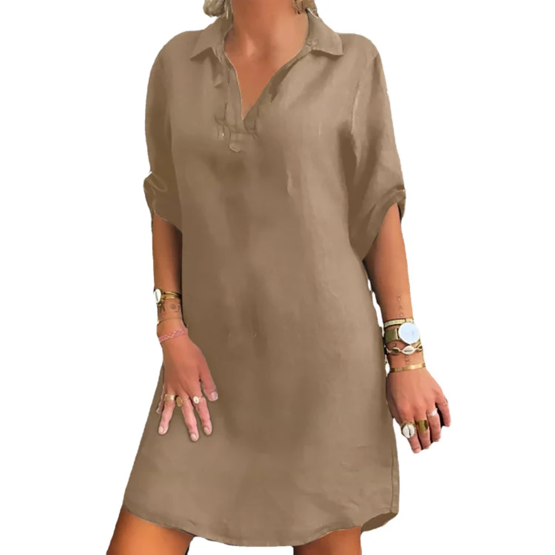 Marian | Casual Mini Shirt Dress For Women