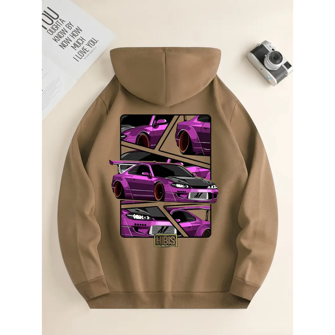 Jees | Stylish Warm Graphic Oversized Hoodie For Men