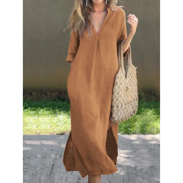 Berna | Comfortable Summer Midi Dress For Women