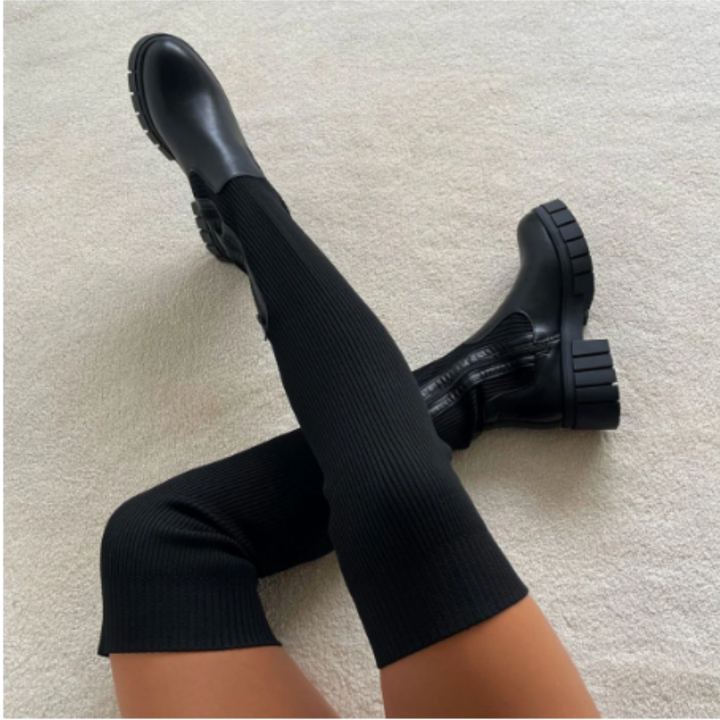 Ujila | Stylish Winter Knee High Platform Boots For Women