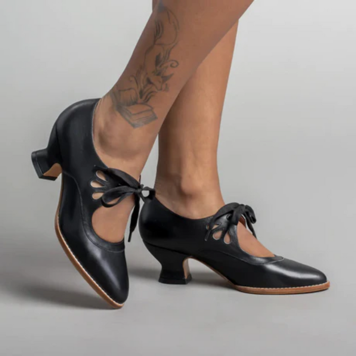 Felicity | Vintage Closed Toe Heels For Women