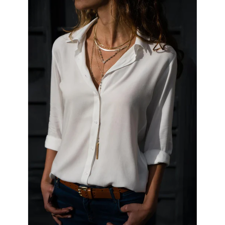 Demi | Summer Button Down Shirt For Women