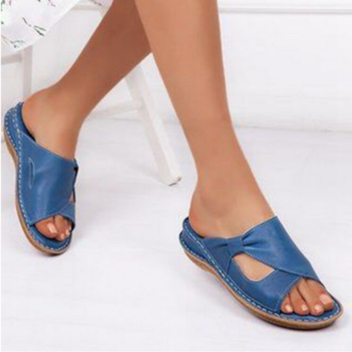 Eloisa | Comfortable Slip On Platform Orthopedic Sandals For Women