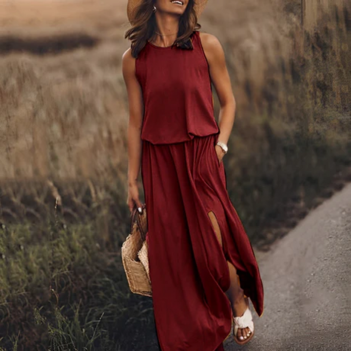 Love | Sleeveless Summer Maxi Dress For Women