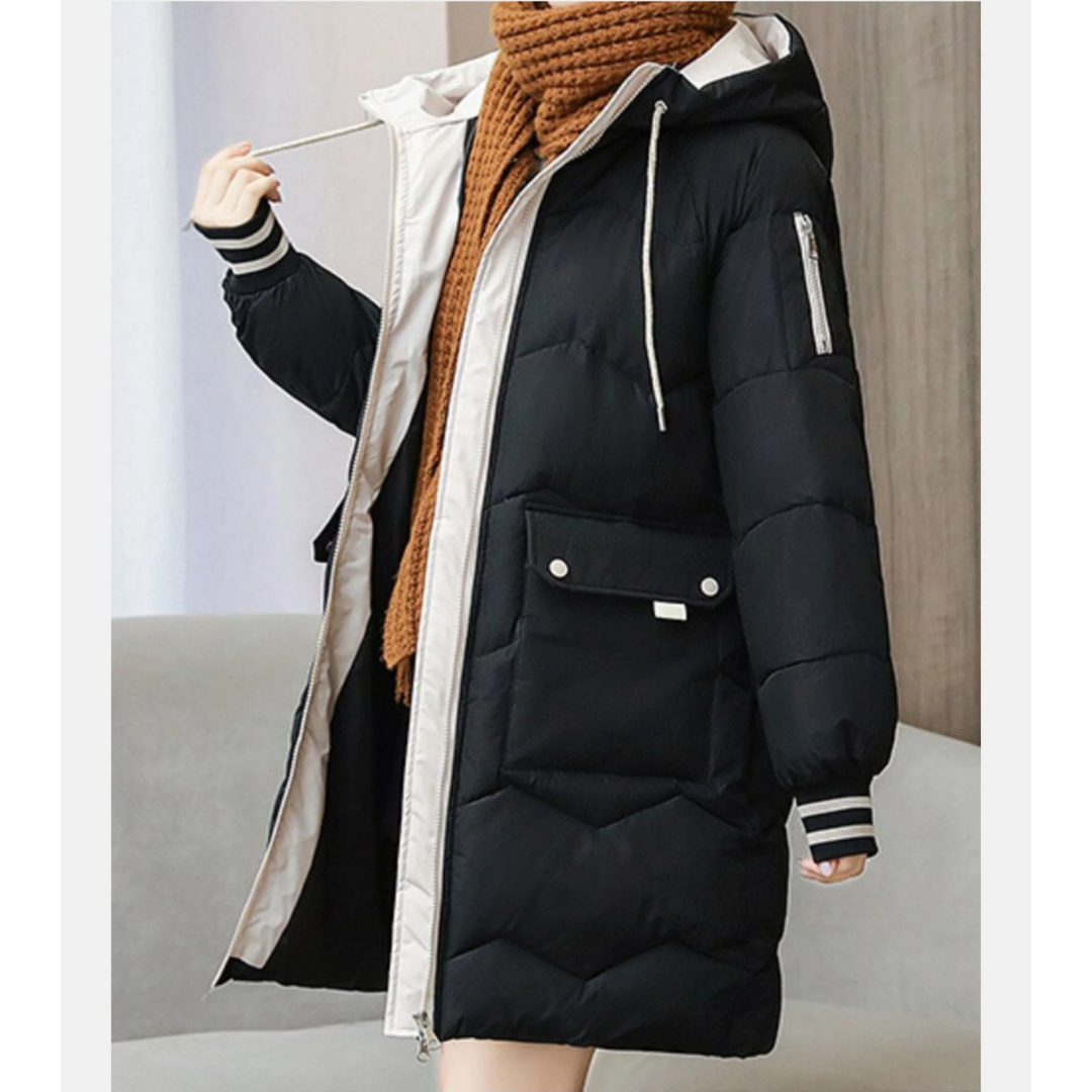 Macie | Casual Winter Warm Long Puffer Jacket For Women