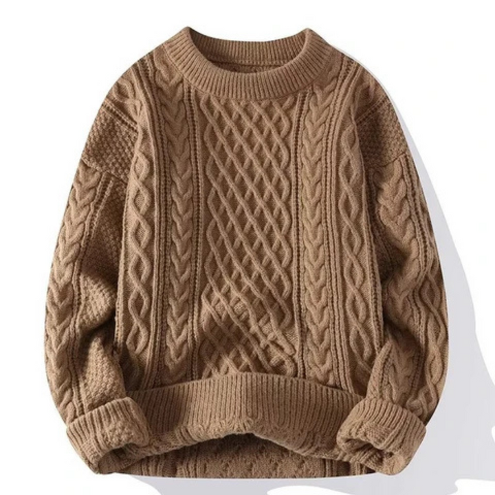 Sherry | Knitted Round Neck Sweater For Women