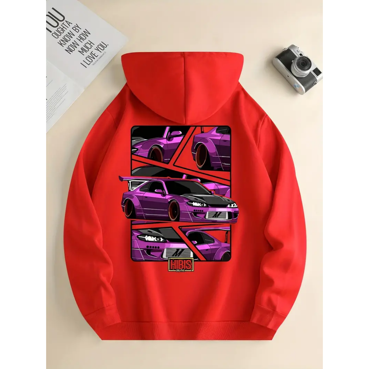 Jees | Stylish Warm Graphic Oversized Hoodie For Men