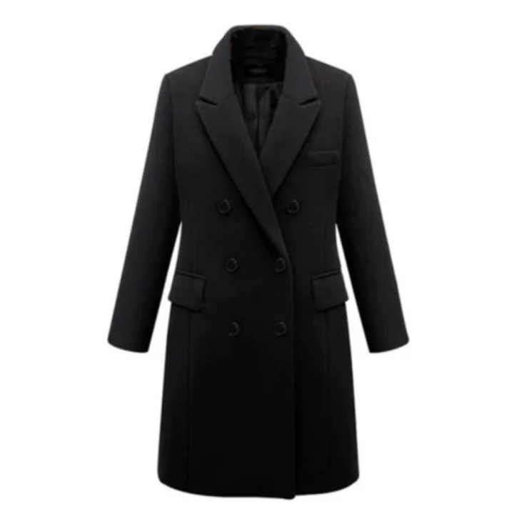 Kirigan | Elegant Winter Work Lapel Collar Coat For Women