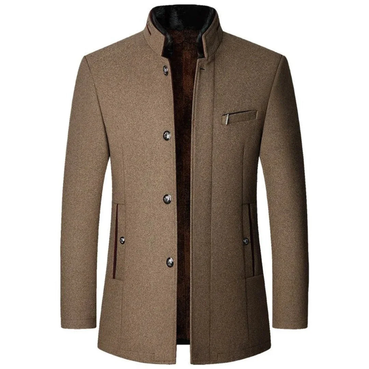 Quidel | Classic Winter Button Down Short Coat For Men