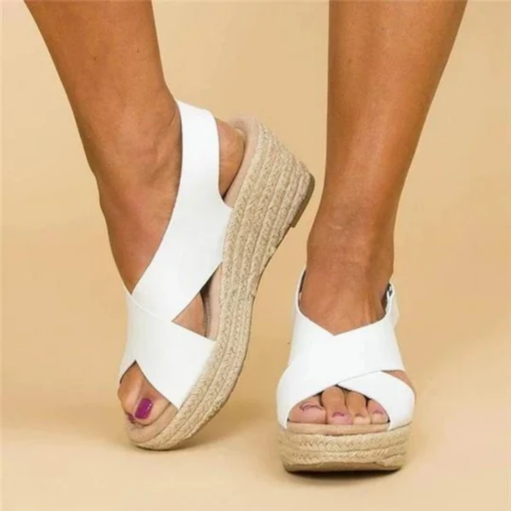 Xaria | Open Toe Walking Wedge Sandal For Women