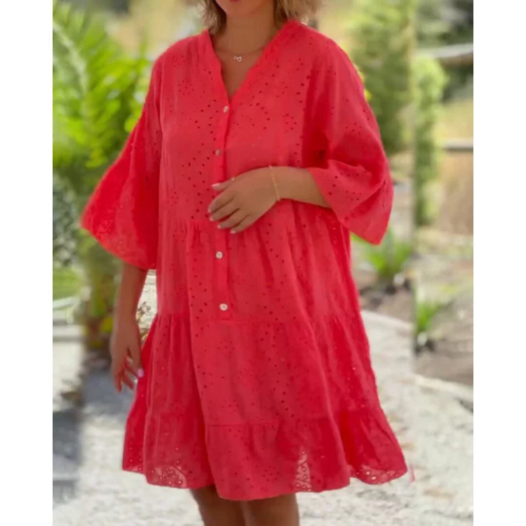 Geraldine | Summer Oversized Midi Dress For Women